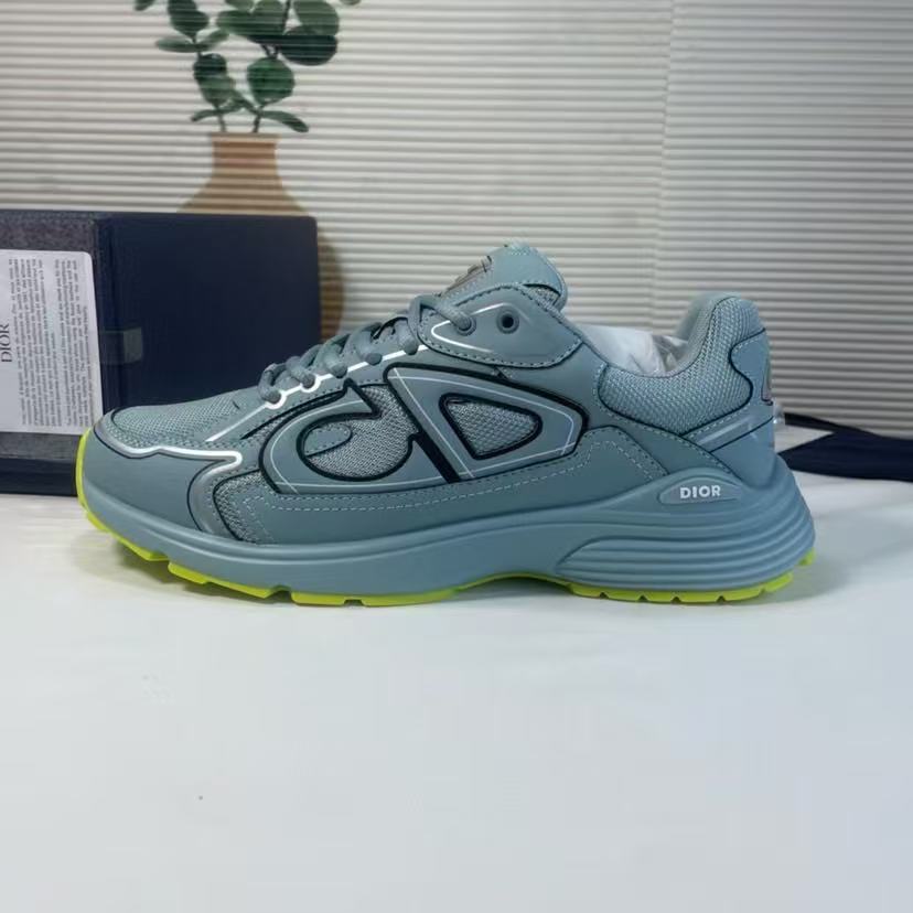 Dior B30'Reflective Blue Neon Yellow