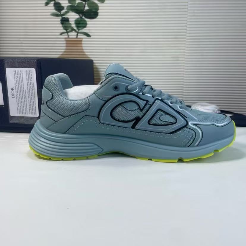 Dior B30'Reflective Blue Neon Yellow