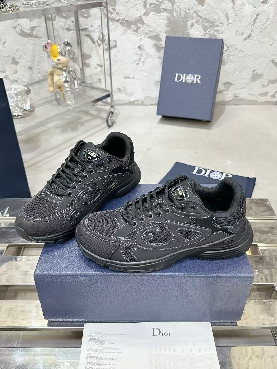 DIOR  B30  pure black