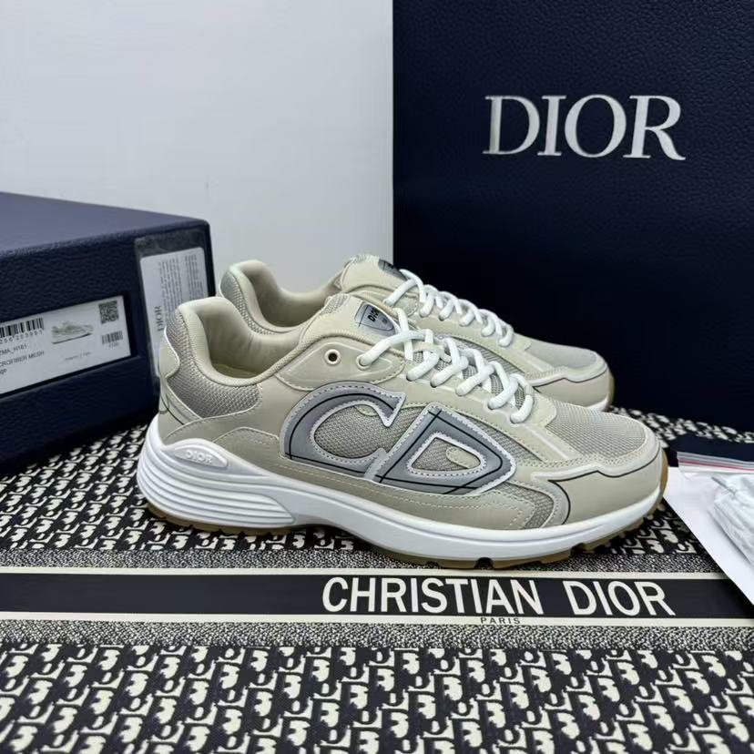 DIOR  B30  Light green (raw rubber sole)