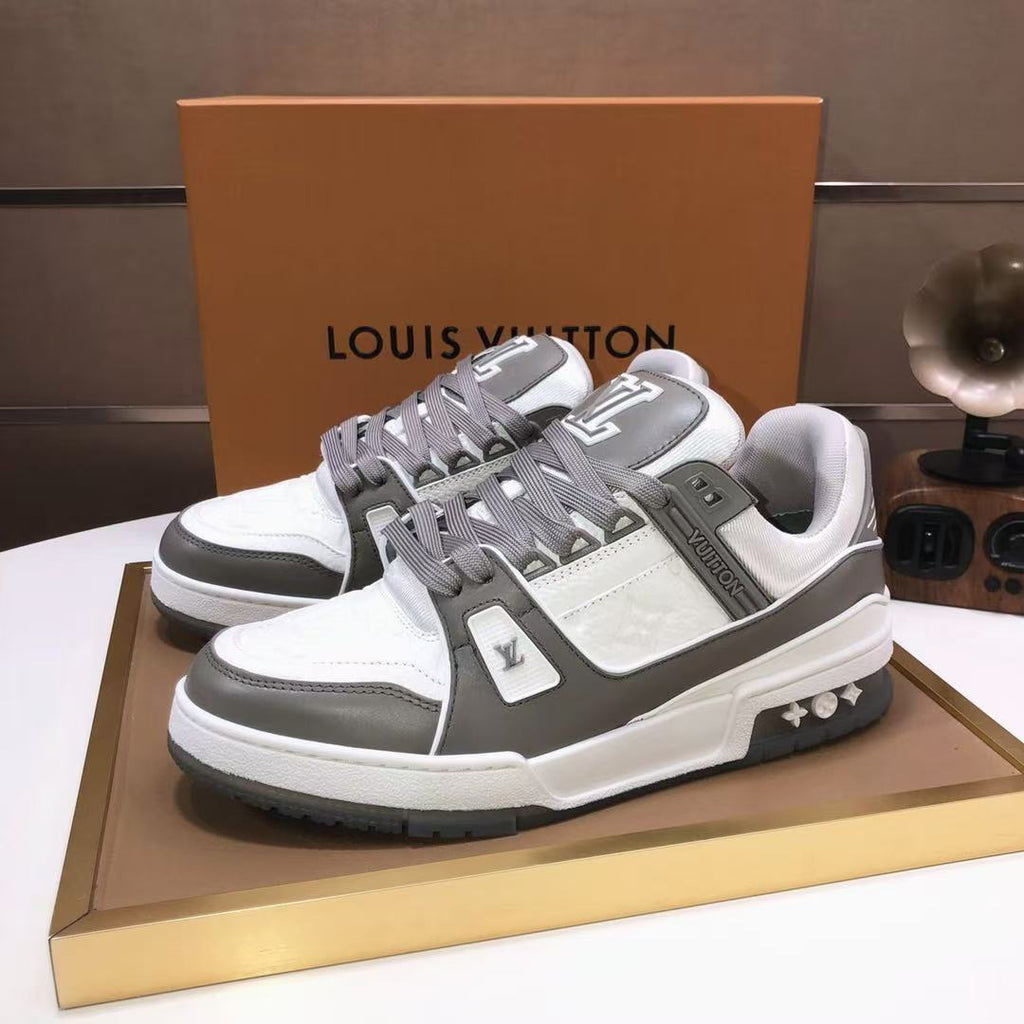 LV trainer gray and white