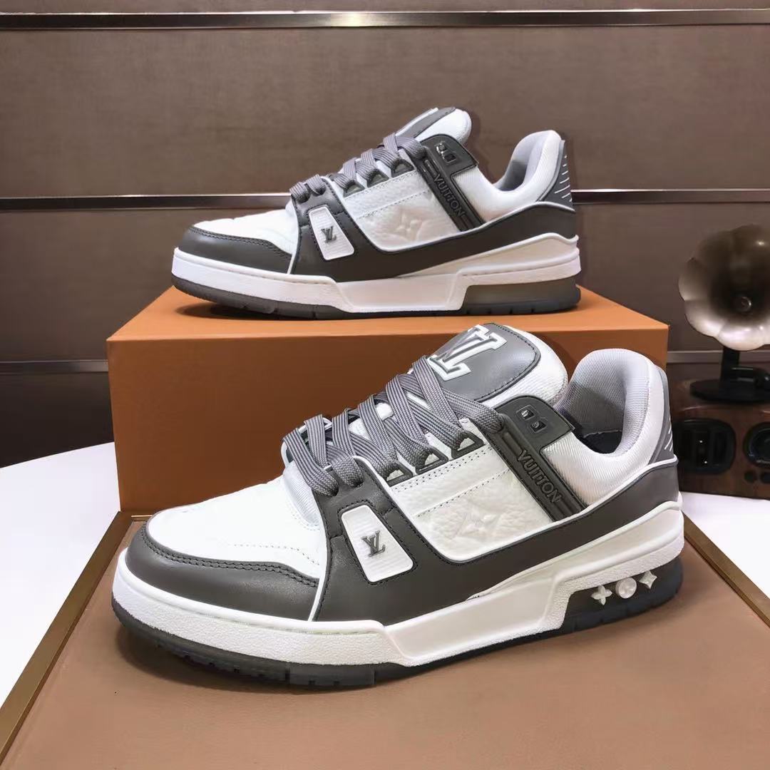 LV trainer gray and white