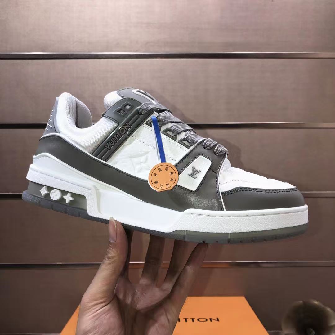 LV trainer gray and white