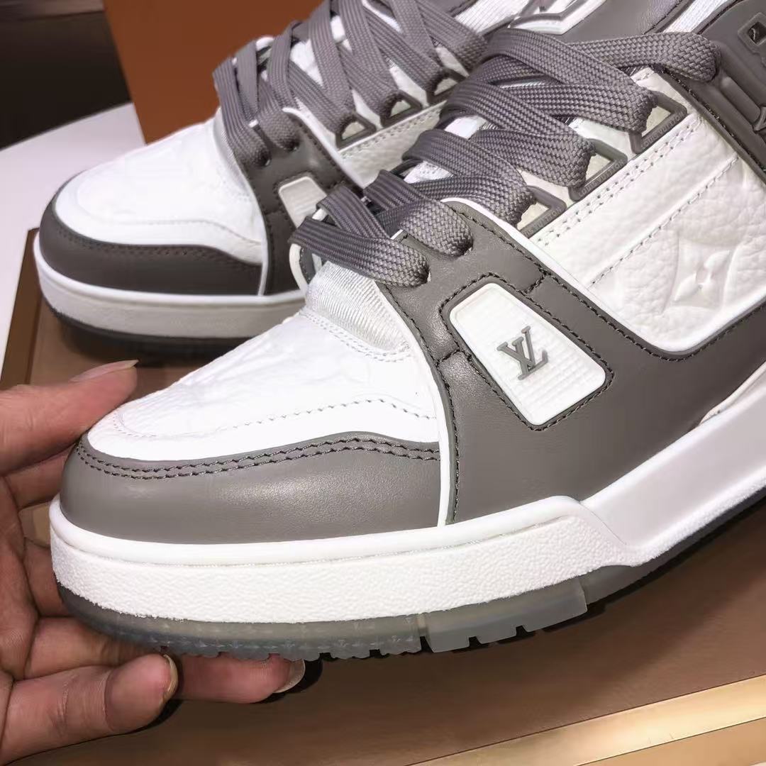 LV trainer gray and white