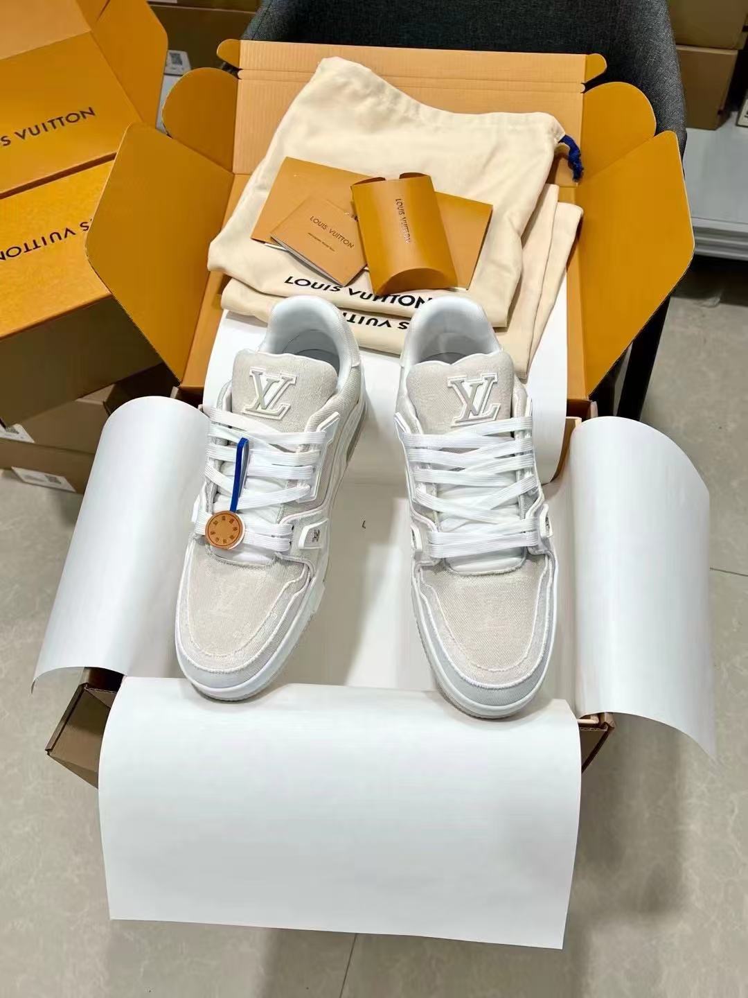 LV Trainer Low 'Denim'