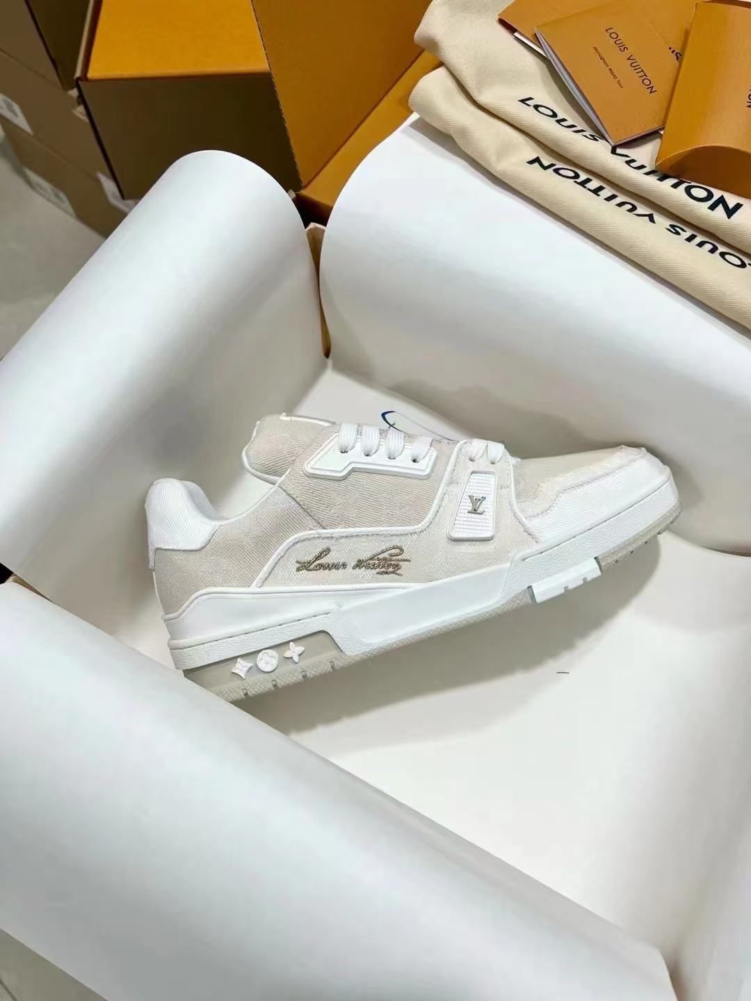 LV Trainer Low 'Denim'
