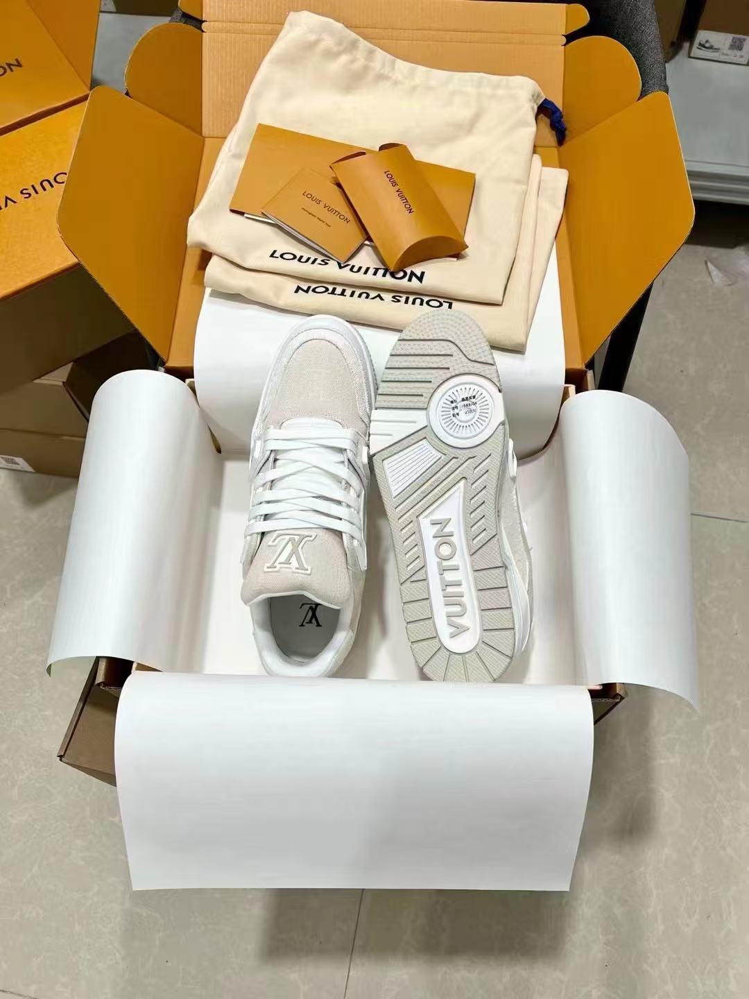 LV Trainer Low 'Denim'