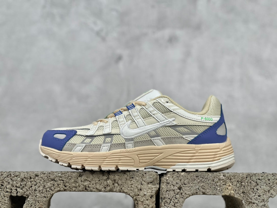 Nike P-6000 Athletic Department Coconut Milk Medium Blue