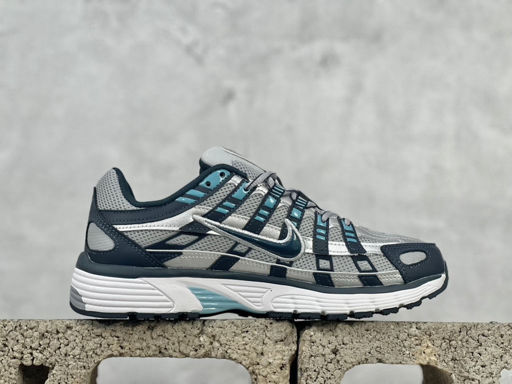 Nike P-6000 Armory Navy Flat Silver