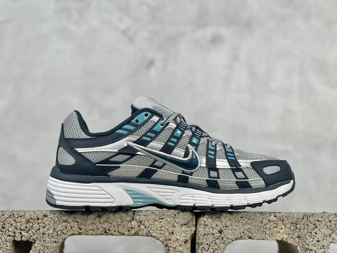 Nike P-6000 Armory Navy Flat Silver