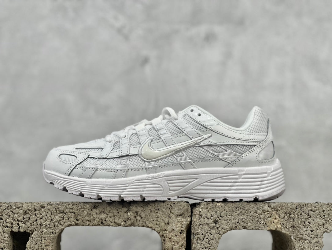 NIKE P6000 White blue orange white