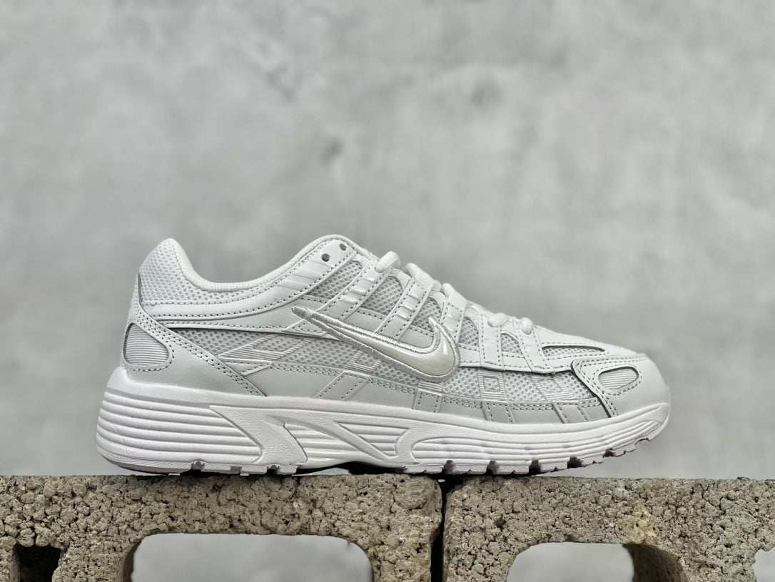Nike P-6000 Triple White