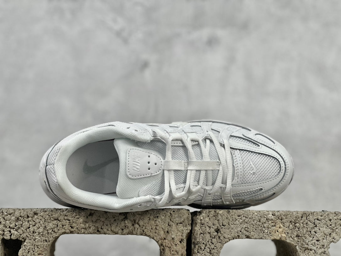 Nike P-6000 Triple White
