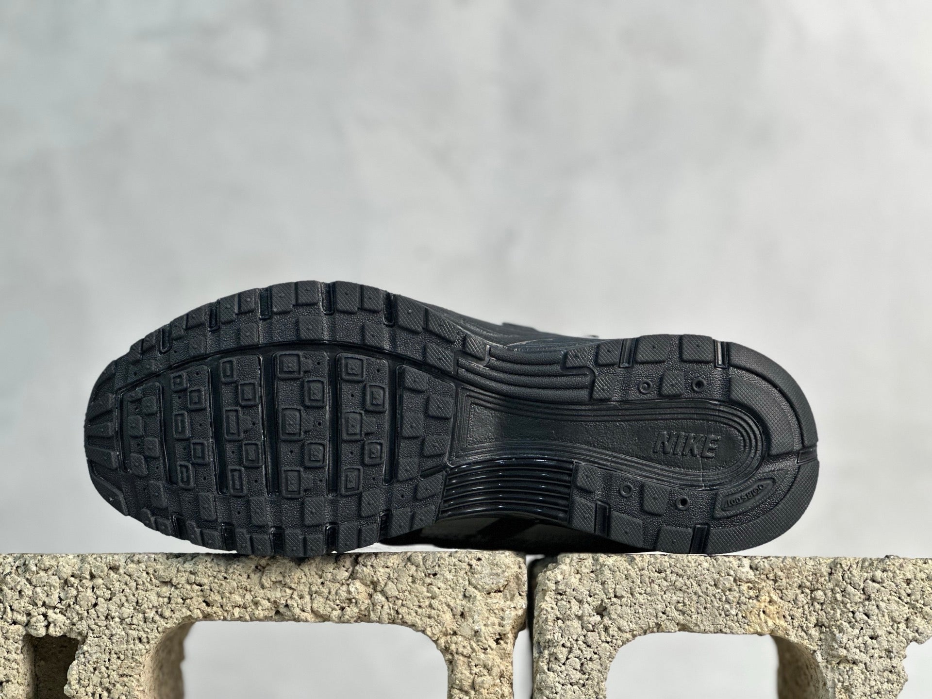 Nike P-6000 Black Patent Leather Swoosh