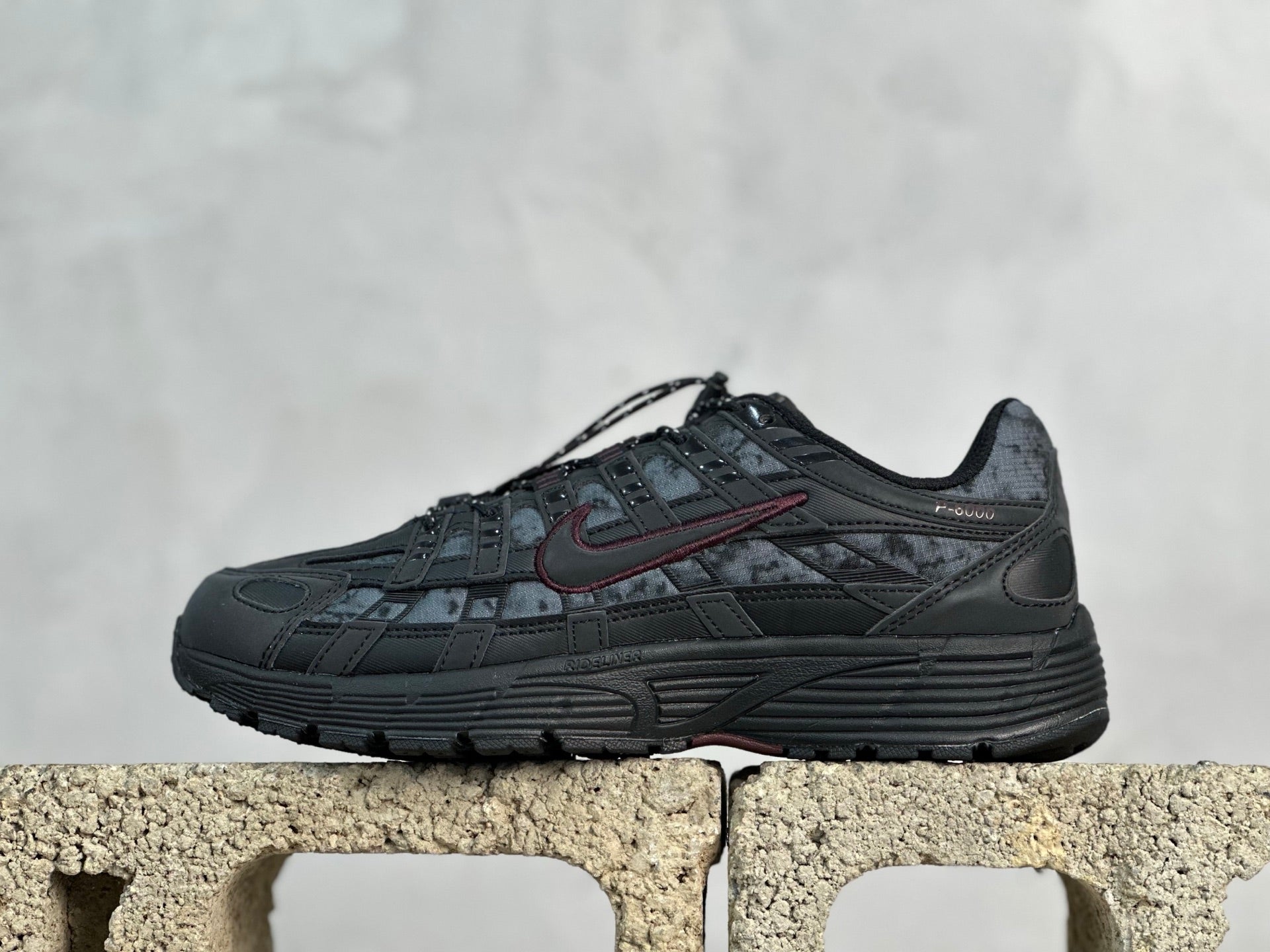 Nike P-6000 Black Burgundy Crush