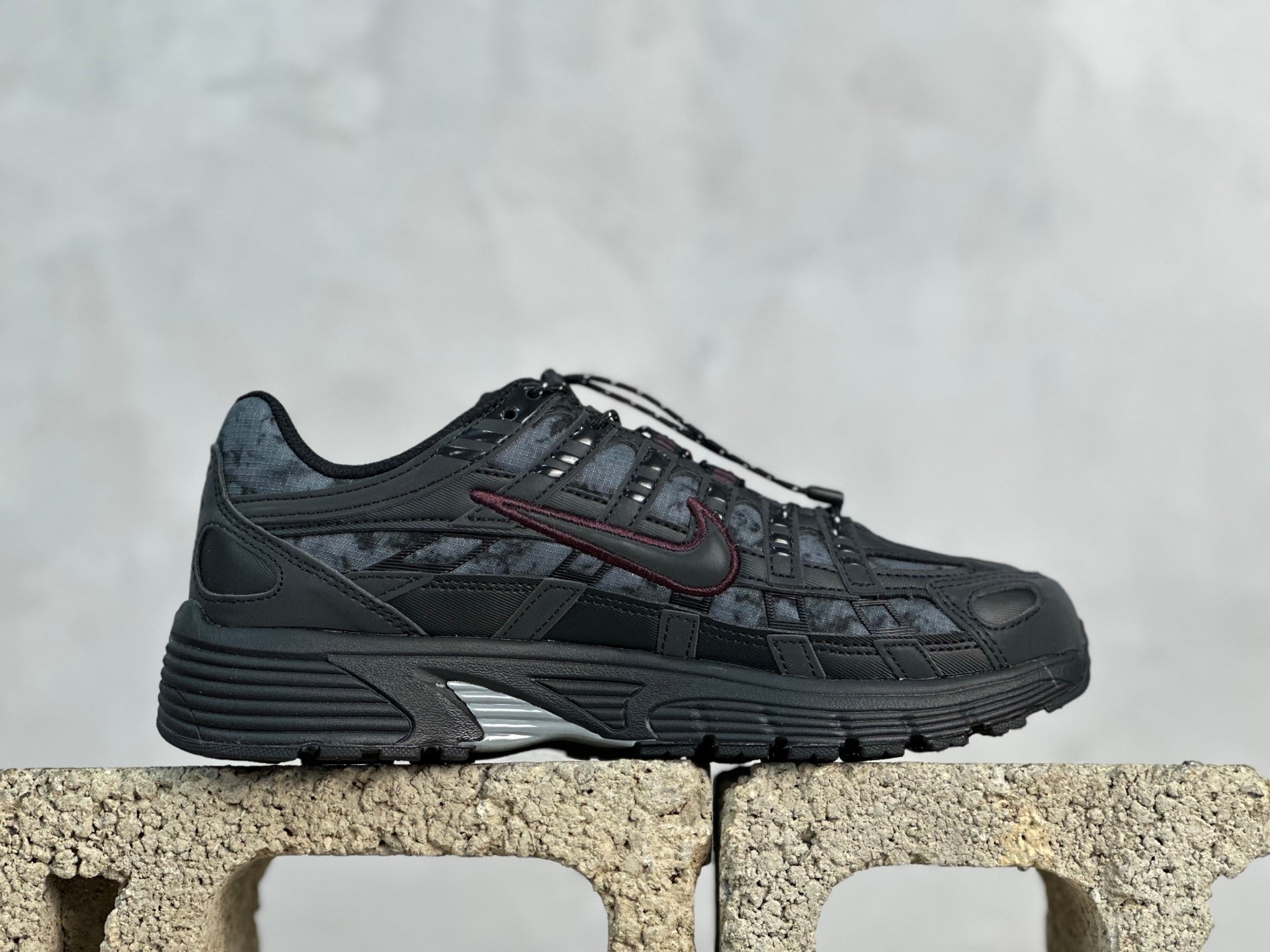 Nike P-6000 Black Burgundy Crush