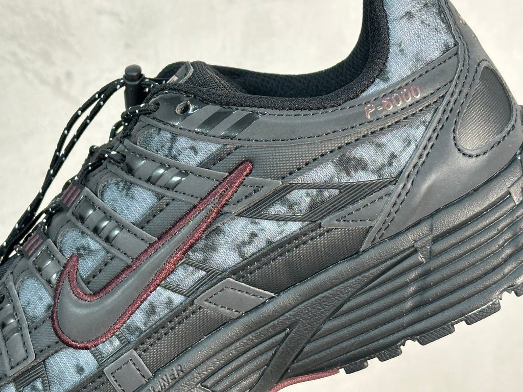 Nike P-6000 Black Burgundy Crush